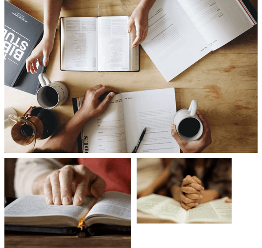 Believers studying the Bible together at Scripture Study Fellowship Chennai — Tambaram